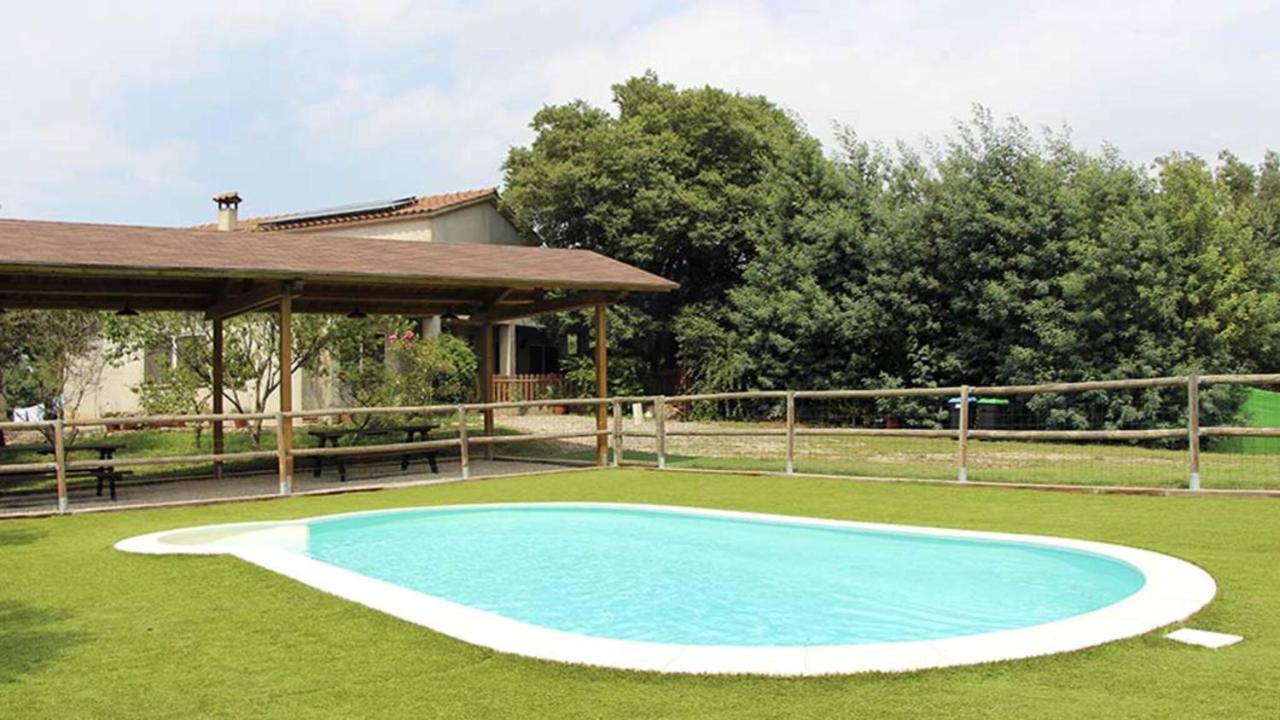 Villa Mas Blavis Riudarenes Esterno foto